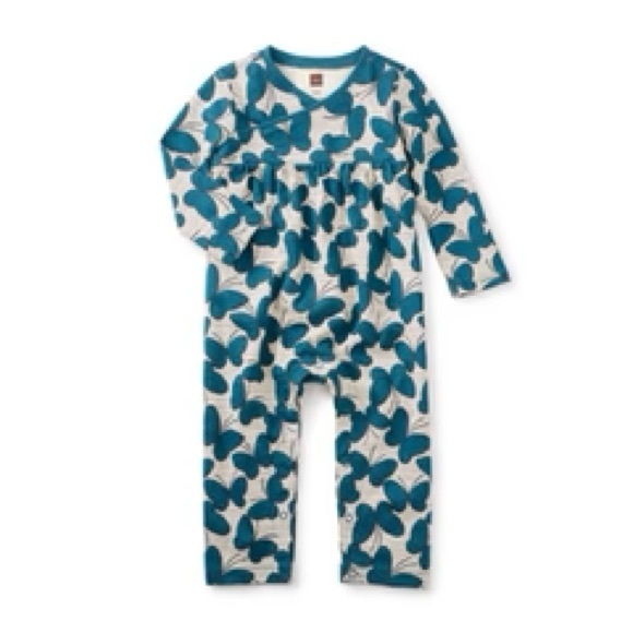 Tea Collection New In Bag - RARE Nansen Collection Wrap Romper - Size 6-12M